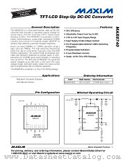 MAX8740 datasheet pdf MAXIM - Dallas Semiconductor