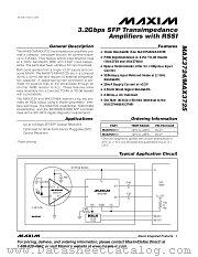 MAX3724-MAX3725 datasheet pdf MAXIM - Dallas Semiconductor