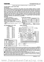 TC554001FI-85 datasheet pdf TOSHIBA