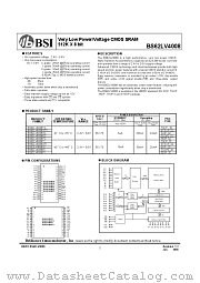 BS62LV4008EI-70 datasheet pdf Brilliance Semiconductor