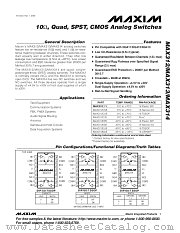MAX312CSE datasheet pdf MAXIM - Dallas Semiconductor