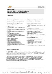 EN29LV512-45RSCP datasheet pdf Eon Silicon Solution