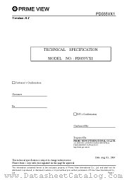 PD035VX1 datasheet pdf etc