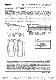 TC554001ATR-85L datasheet pdf TOSHIBA