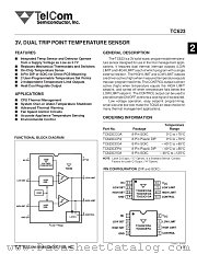 TC623CEOA datasheet pdf TelCom Semiconductor