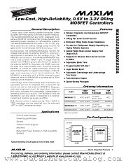MAX8555ETB datasheet pdf MAXIM - Dallas Semiconductor