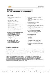 EN29F512-55SIP datasheet pdf Eon Silicon Solution