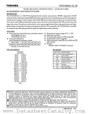 TC551664AJ datasheet pdf TOSHIBA