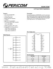 PI49FCT3807S datasheet pdf Pericom Technology