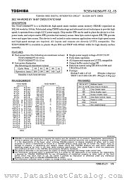 TC55V16256J datasheet pdf TOSHIBA