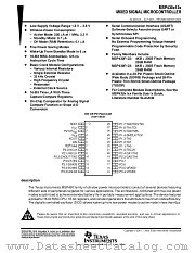 MSP430X12X datasheet pdf Texas Instruments