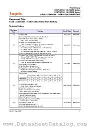 HY27UF161G2M-TPIB datasheet pdf Hynix Semiconductor