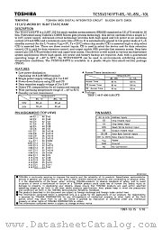 TC55V2161FTI datasheet pdf TOSHIBA