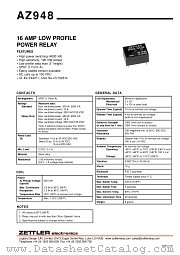 AZ948-1A-24D datasheet pdf ZETTLER electronics