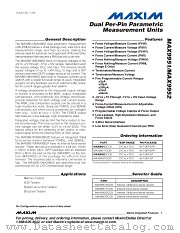 MAX9951DCCB datasheet pdf MAXIM - Dallas Semiconductor
