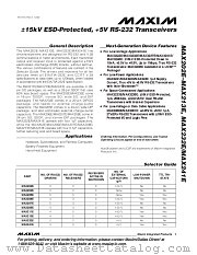 MAX211EEWI datasheet pdf MAXIM - Dallas Semiconductor