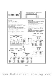 BC56-13YWA datasheet pdf Kingbright Electronic
