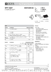 IXER60N120 datasheet pdf IXYS Corporation