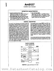 AM8127XM datasheet pdf etc