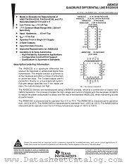 AM26C32IFK datasheet pdf Texas Instruments