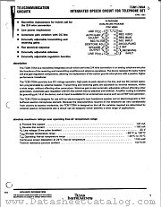 TCM1705A datasheet pdf Texas Instruments