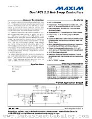 MAX5915A datasheet pdf MAXIM - Dallas Semiconductor