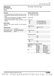 TSL1315-330K3R7 datasheet pdf TDK Semiconductor