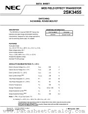 2SK3455 datasheet pdf NEC