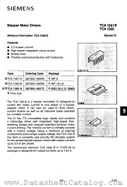 TCA1560B datasheet pdf Siemens