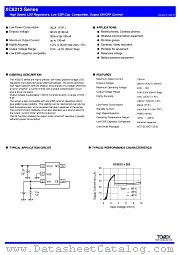 XC6212C30AMR datasheet pdf Torex Semiconductor