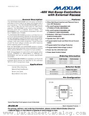 MAX5948AESA datasheet pdf MAXIM - Dallas Semiconductor