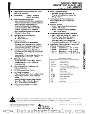 TMS29F800B-80CDBJE datasheet pdf Texas Instruments