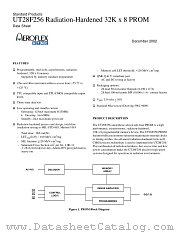 UT28F256T-40UPC datasheet pdf Aeroflex Circuit Technology