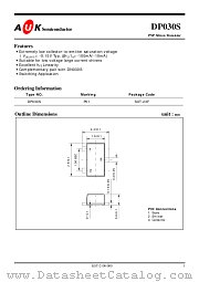 DP030S datasheet pdf AUK Corp