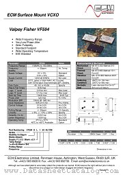 VF59415046.72M datasheet pdf ECM Electronics