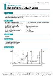 MM3034A datasheet pdf Mitsumi Electric