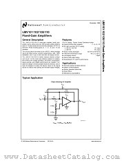 LMV102M7X datasheet pdf National Semiconductor