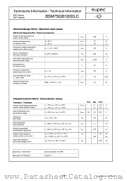 BSM75GB120DLC datasheet pdf Eupec GmbH