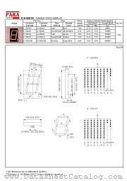 C-5001X datasheet pdf PARA Light
