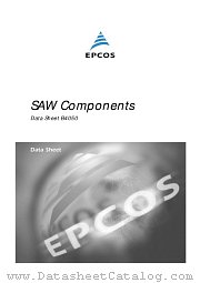 B4050 datasheet pdf EPCOS