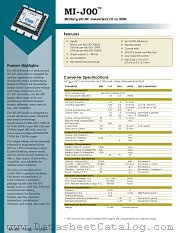 MI-J50-IA datasheet pdf Vicor Corporation