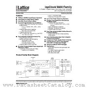 ISPPAC-CLK5610V-01T48C datasheet pdf Lattice Semiconductor