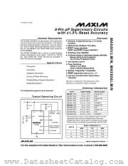 MAX801L-MAX808N datasheet pdf MAXIM - Dallas Semiconductor