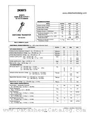 2N3073 datasheet pdf Motorola