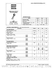 2N3437 datasheet pdf Motorola