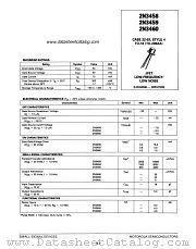 2N3459 datasheet pdf Motorola