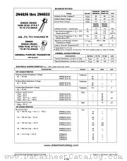 2N4027 datasheet pdf Motorola