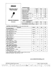 2N5222 datasheet pdf Motorola