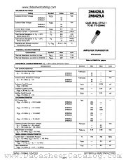 2N6429 datasheet pdf Motorola