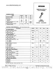 MFE9200 datasheet pdf Motorola